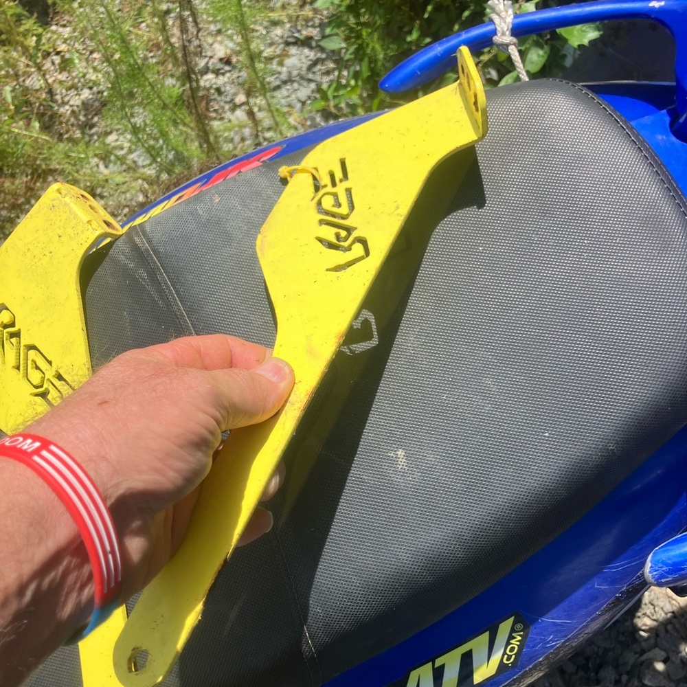 Yellow Rage Motorcycle Guards - Picture 5 of 7